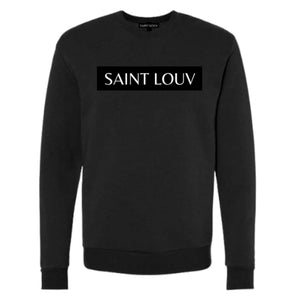 Black Sweatshirt w. Crest